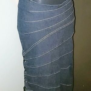 Denim Mermaid Skirt